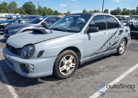 2002 Subaru Impreza Wrx z USA, uszkodzony, nr VIN JF1GD29632H501643